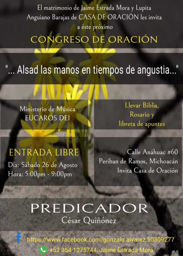 Invitación al Congreso de Sanación